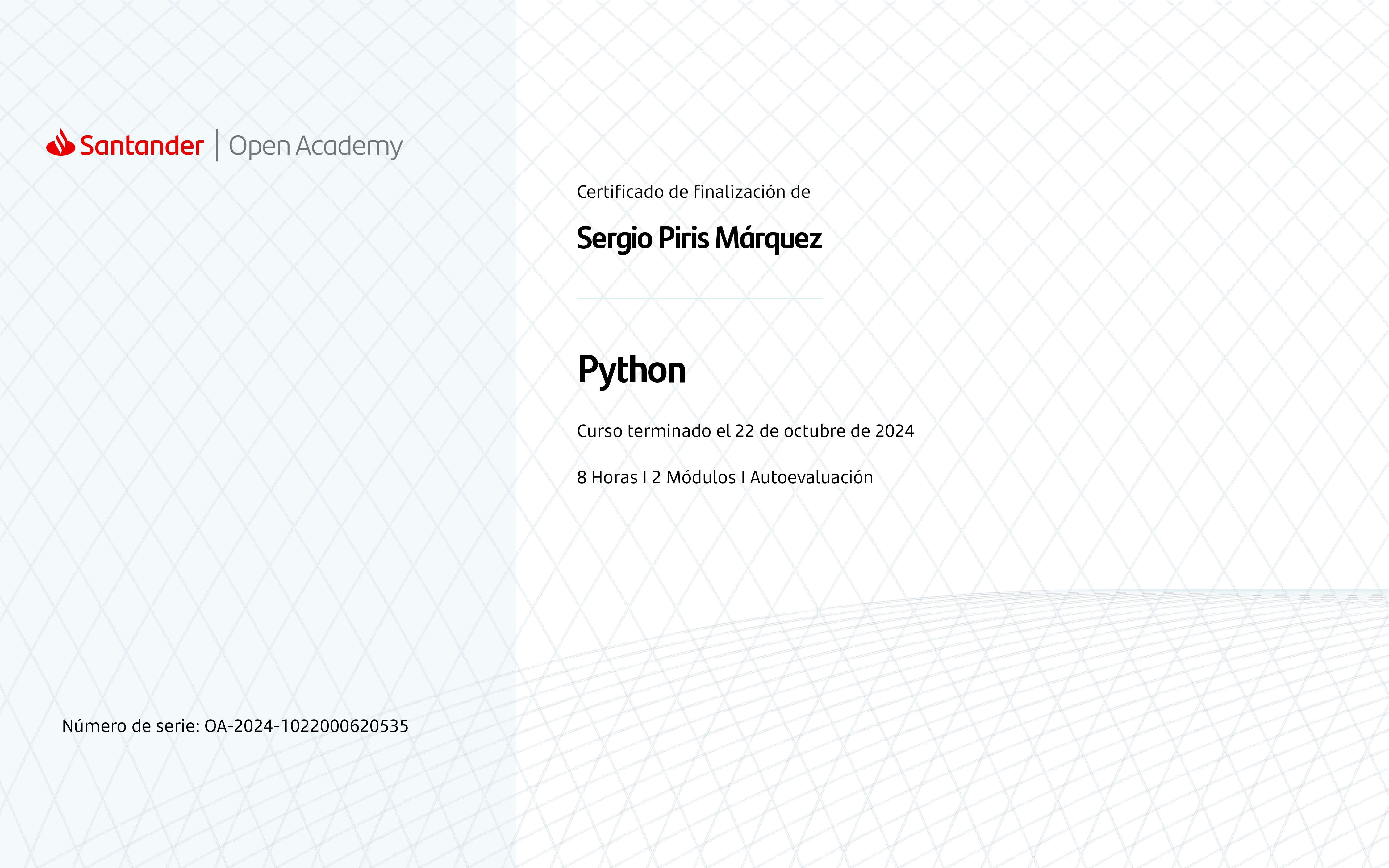 Certificado CSS Layout
